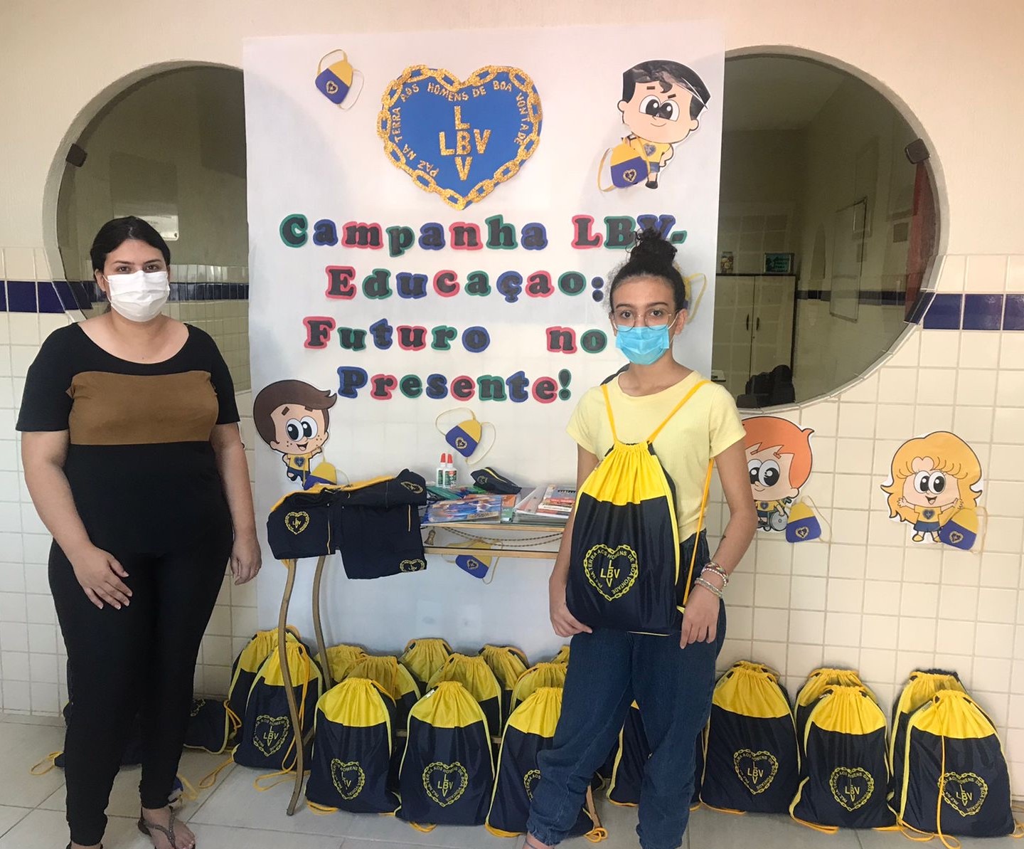 Em Franca, LBV intensifica ações em prol da Educação e distribui kits escolares