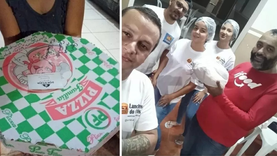 ‘Seu chefe é bonzinho?’: Menina pede pizza fiado e comove uma cidade paulista