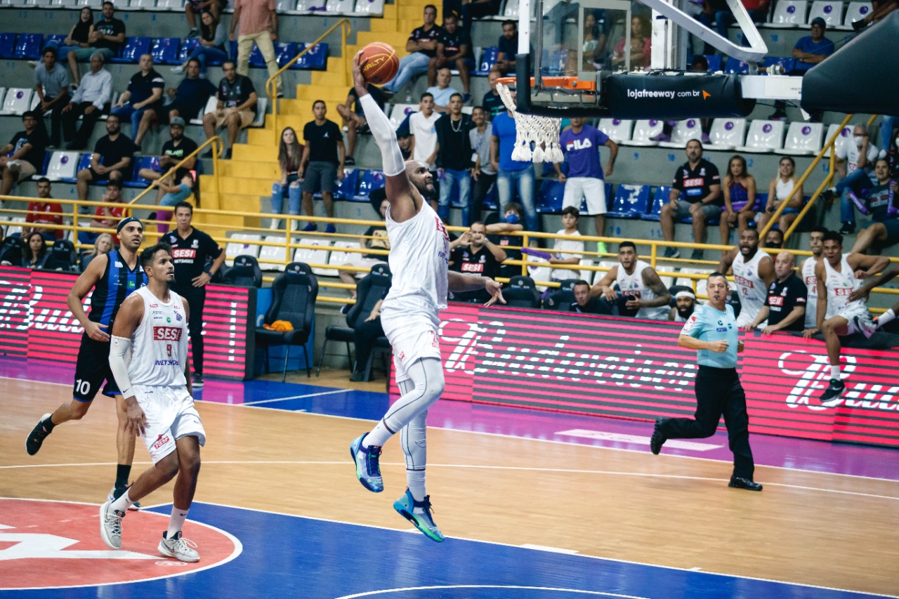 Sesi Franca vence o Pinheiros em casa e sai na frente nas quartas-de-final do NBB
