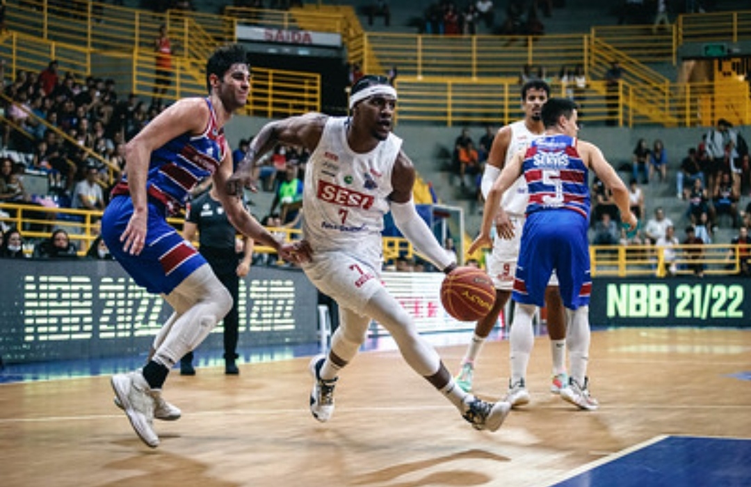 Sesi Franca supera o Fortaleza no Pedrocão e segue tranquilo na liderança do NBB