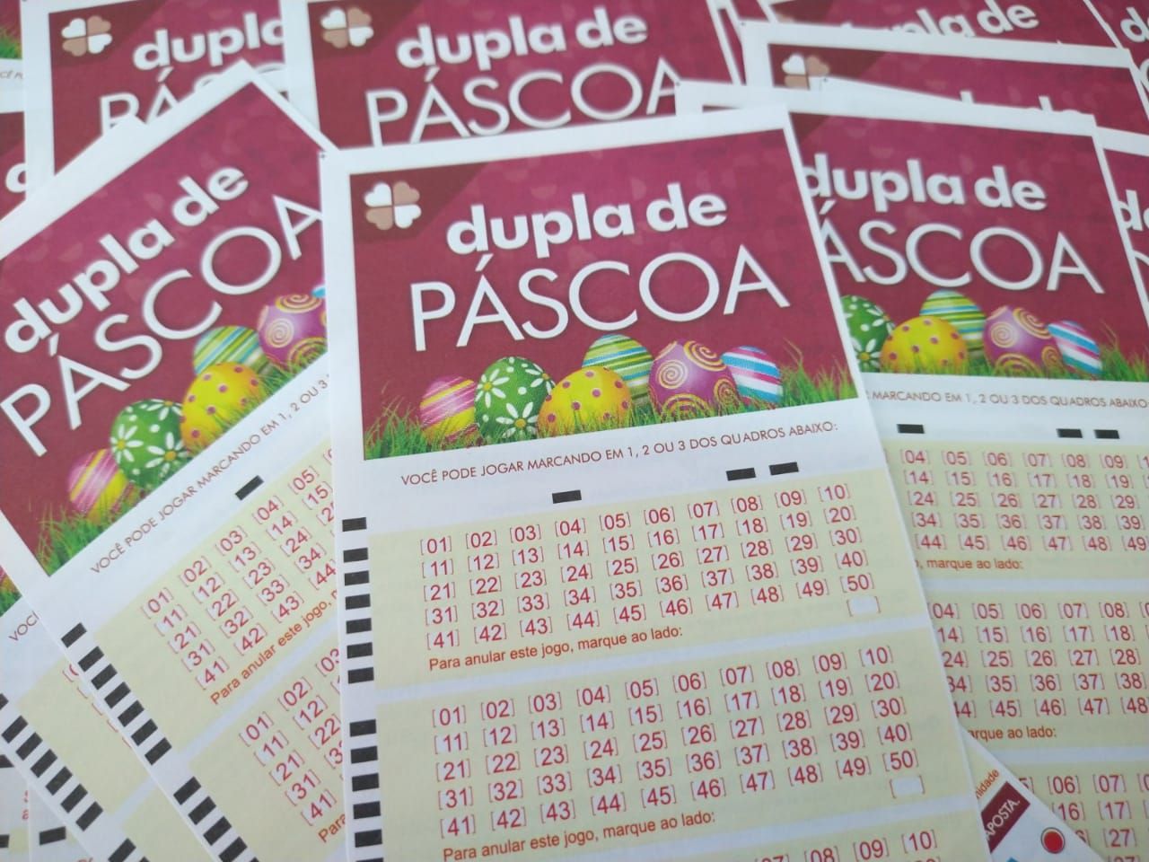 Dupla Sena de Páscoa sorteia prêmio de R$ 30 milhões neste sábado, 16