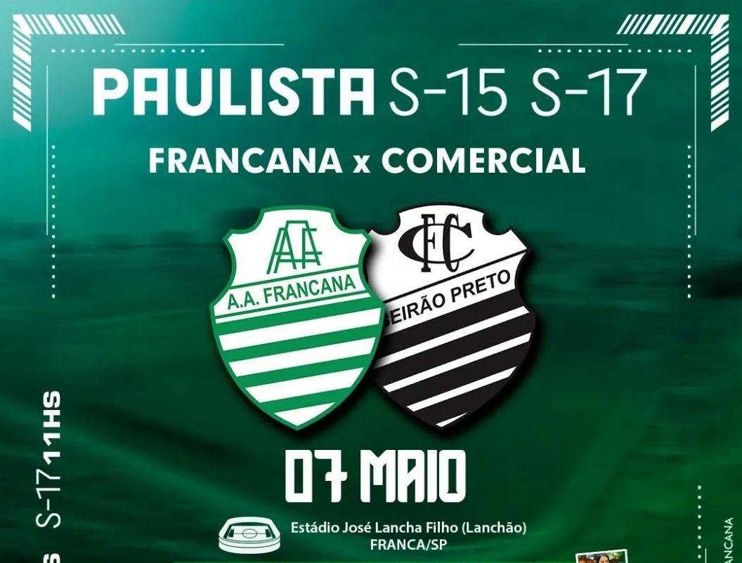 Hoje tem Francaninha de graça no Lanchão, em rodada dupla contra o Comercial