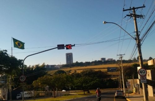 Prefeitura de Franca implanta radar na Avenida Rio Negro; PM usa radar verdadeiro - Jornal da Franca
