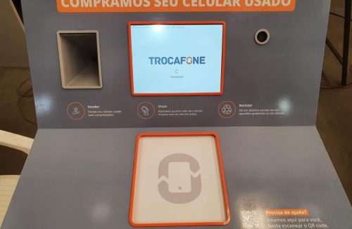 O futuro chegou: máquina automática que compra e recicla celular usado é inaugurada - Jornal da Franca