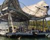 Barco de transportar turistas pega fogo no Lago de Furnas, em Capitólio. Vídeo - Jornal da Franca