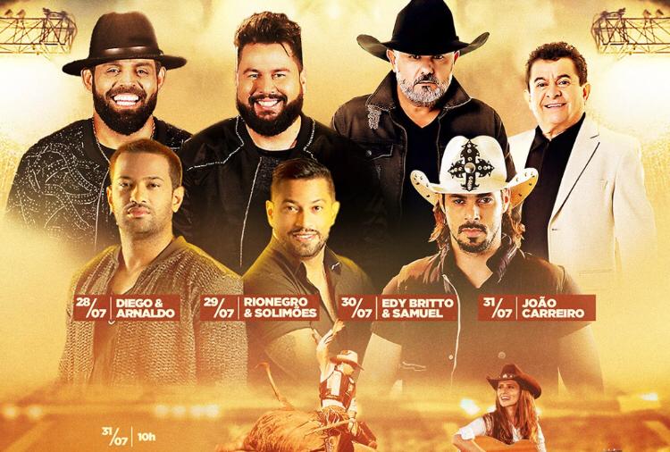 Rionegro e Solimões vão cantar na Festa do Peão de Rifaina. Veja quando será