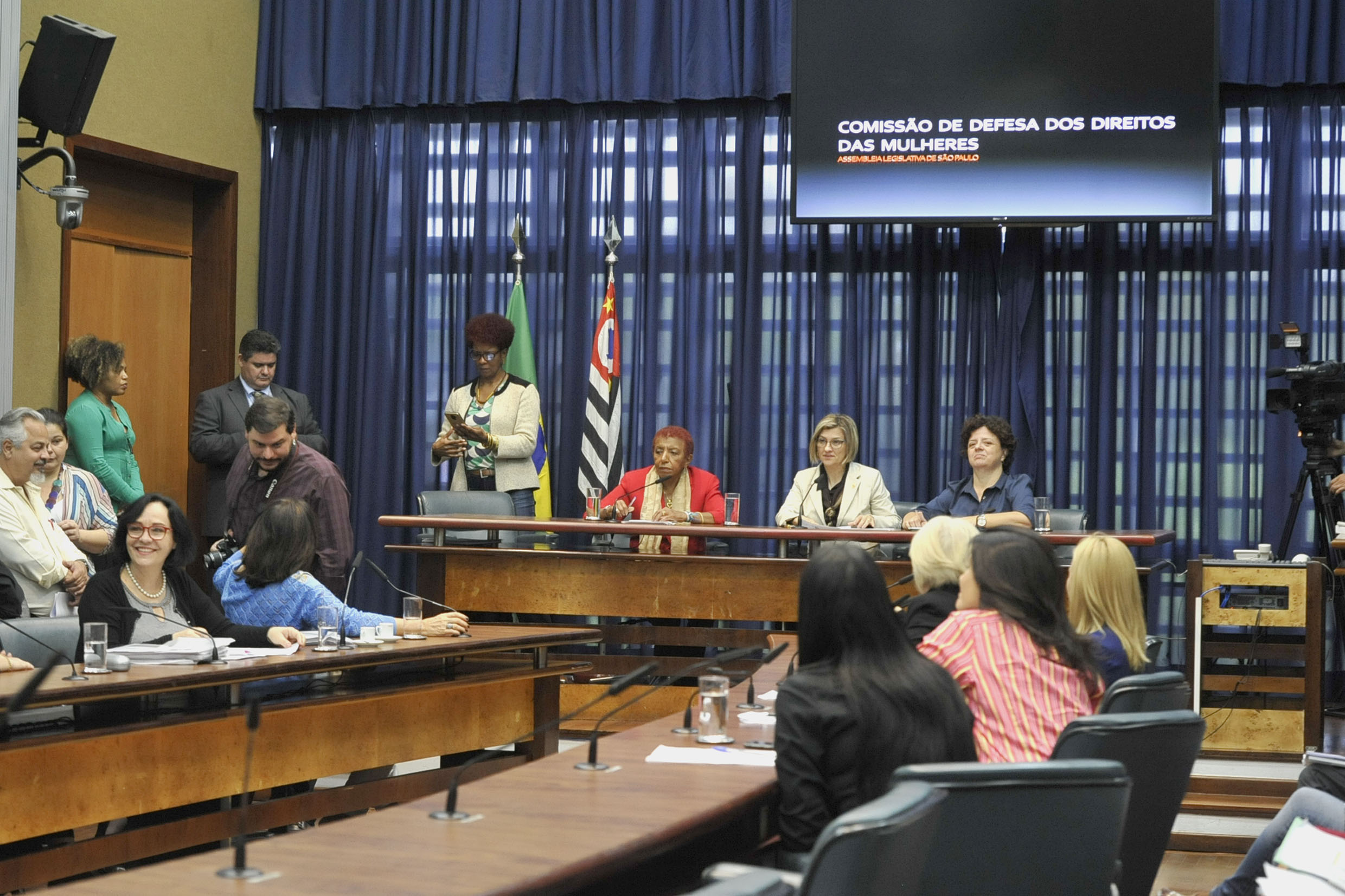 Atuação em defesa das mulheres é constante em reuniões na Assembleia Legislativa