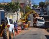 Em Franca, ruas da Vila Nicácio estão em obras para implantação de novas galerias - Jornal da Franca