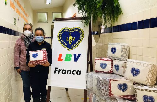 LBV Franca entrega cobertores para crianças e adolescentes atendidos na instituição - Jornal da Franca