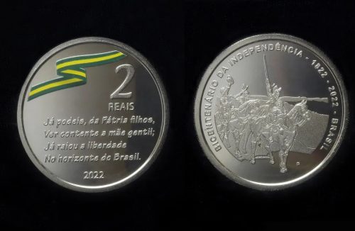 Duas moedas são lançadas para comemorar 200 anos da Independência do Brasil; veja - Jornal da Franca