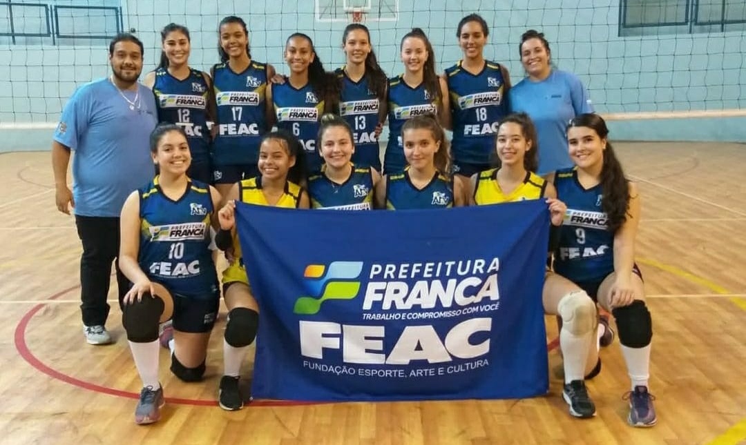 Vôlei infanto de Franca vai a Presidente Prudente disputar os 37º Jogos da Juventude