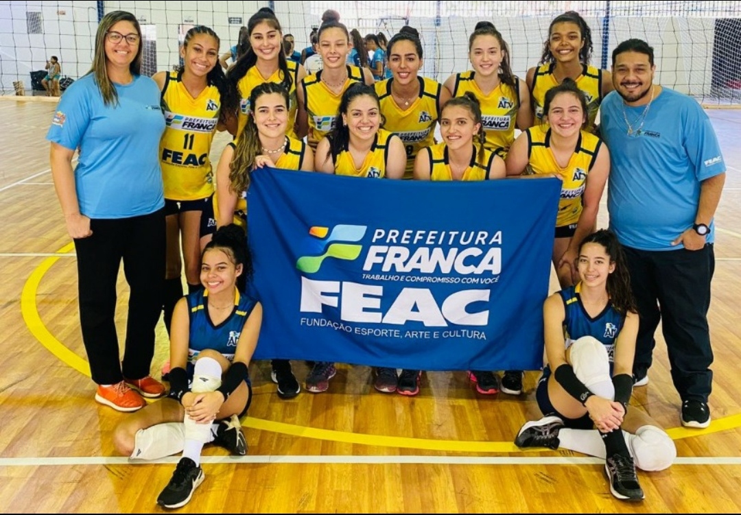 Jornal da Franca - Vôlei feminino de Franca vence Cristais Paulista e segue  firme nos Jogos Regionais - Jornal da Franca