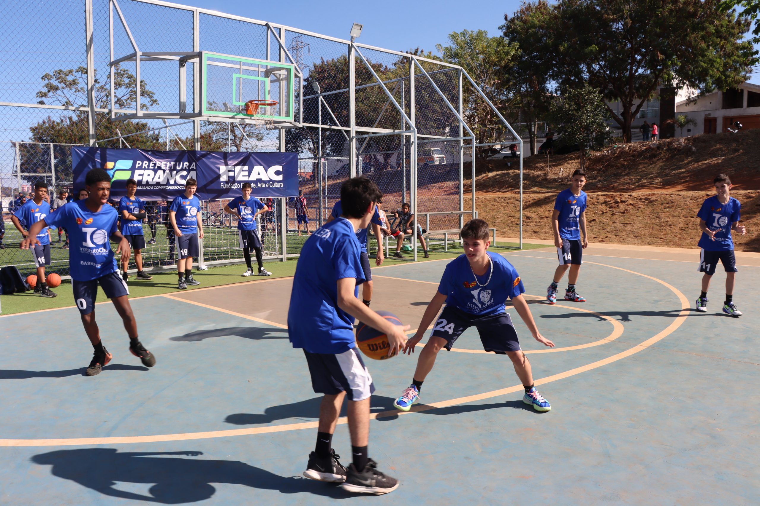 Em Franca, Areninha de Esportes do bairro Residencial Palermo é inaugurada
