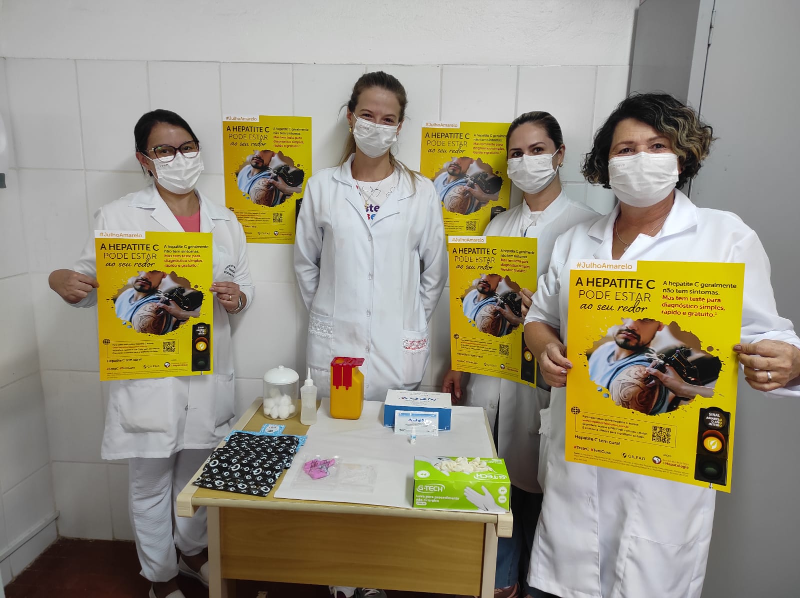 Secretaria de Saúde de Franca promove ações da campanha Julho Amarelo