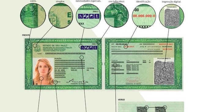 Nova carteira de identidade nacional começa a ser emitida só com o número do CPF