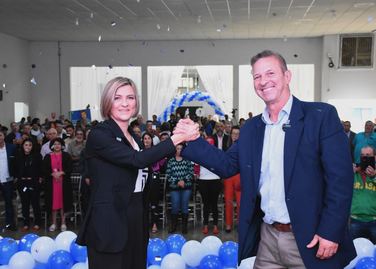 Deputada Graciela lança candidatura de forma oficial, ao lado do Delegado Davi