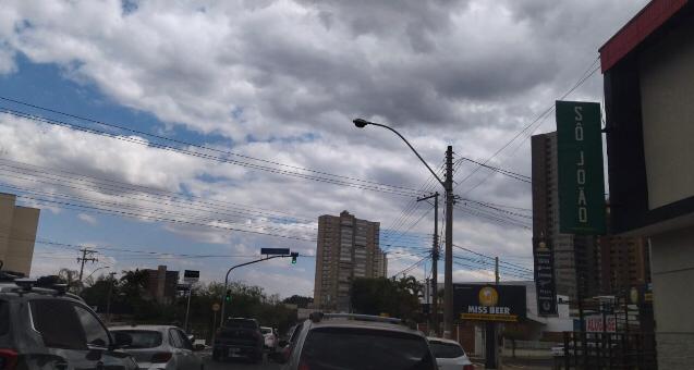 Nuvens dão “cara” de chuva para Franca nesta quarta-feira; mas é só a “cara” mesmo