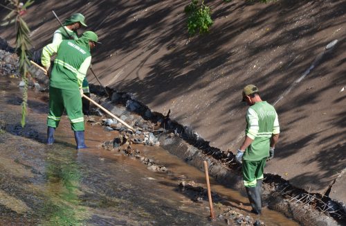 Córrego Cubatão, em Franca, passa por reparos, limpeza e manutenção preventivos - Jornal da Franca