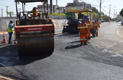 Frentes de trabalho seguem realizando recapeamento em vários pontos de Franca - Jornal da Franca