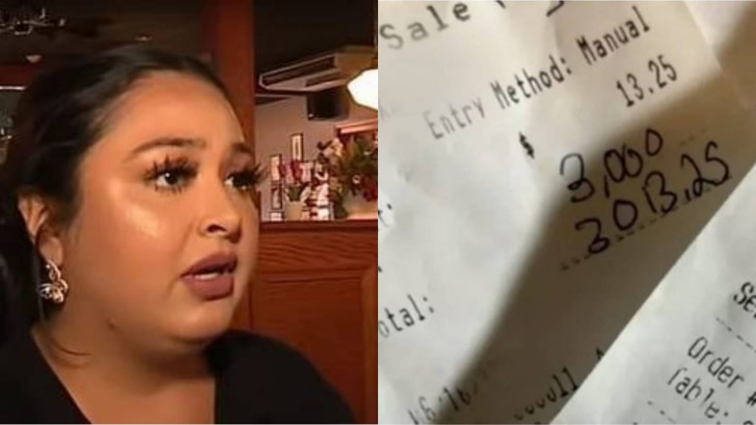 Sonho vira pesadelo para garçonete que ganhou de cliente R$ 15 mil em gorjeta