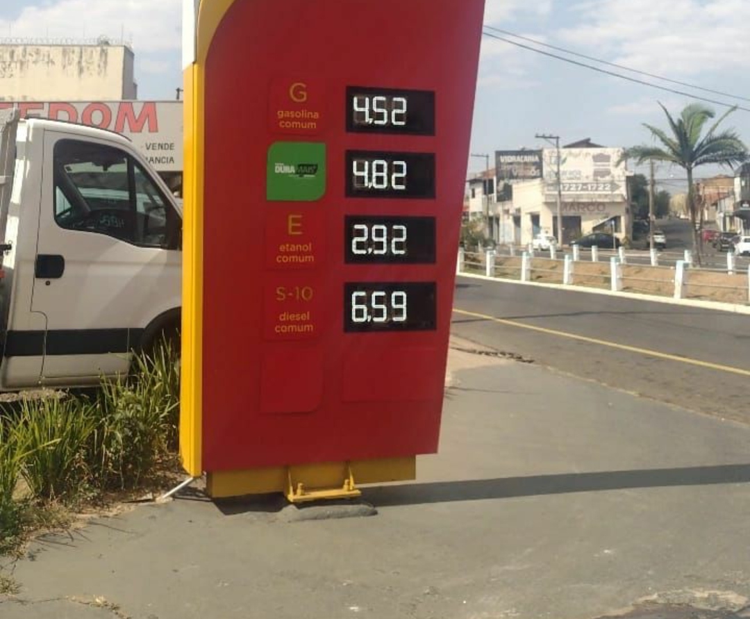 Parece mentira: posto de Franca vende álcool a R$ 2,92 e gasolina a R$ 4,52 o litro