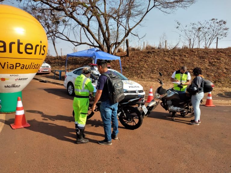 Viva Motociclista será nesta sexta-feira (23), na rodovia Cândido Portinari – Km 395