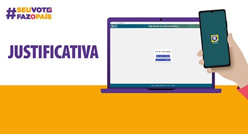 Eleitores podem usar a internet para justificar a ausência na votação de domingo