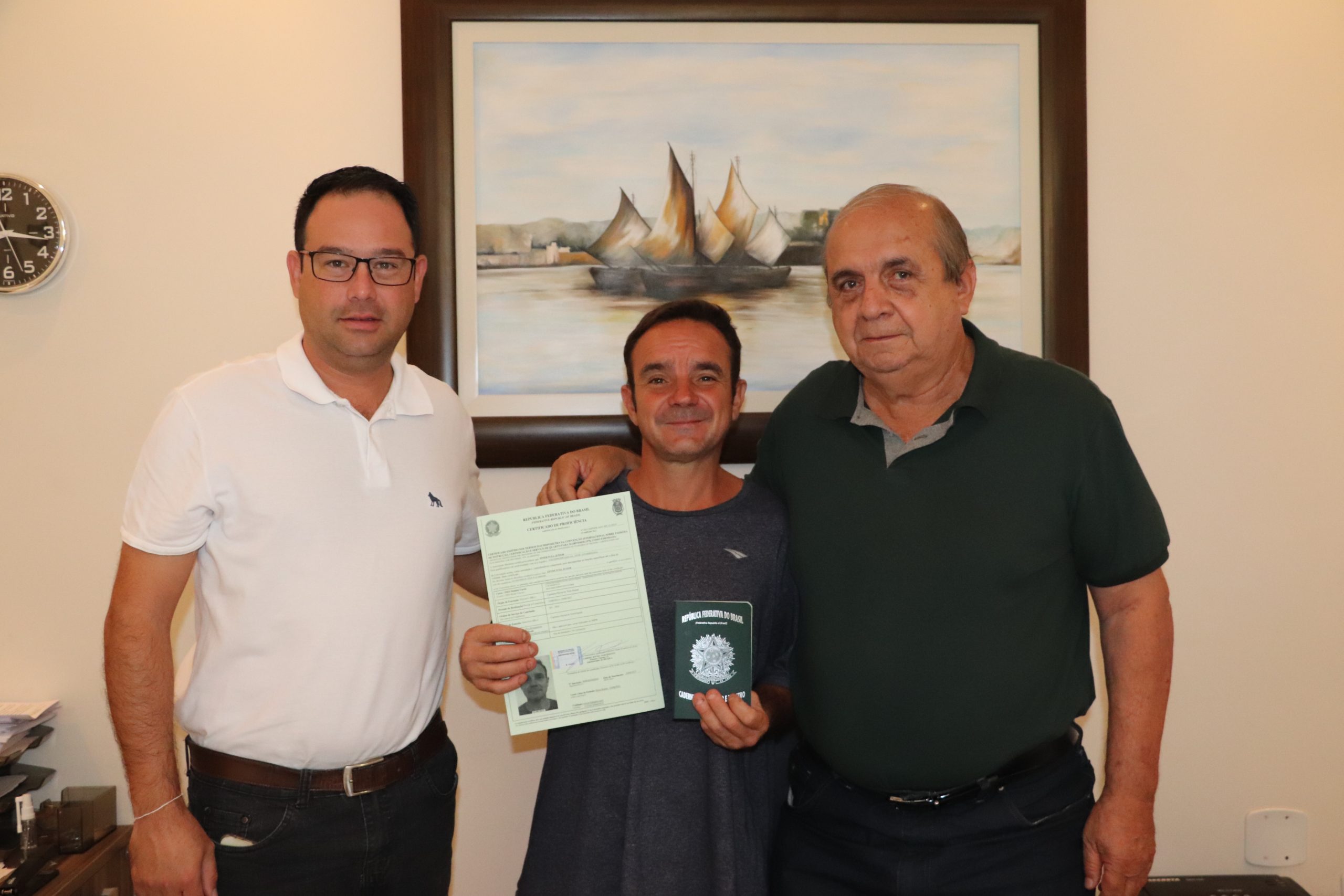Rifaina entrega diplomas do curso de formação de aquaviários: mais renda e emprego
