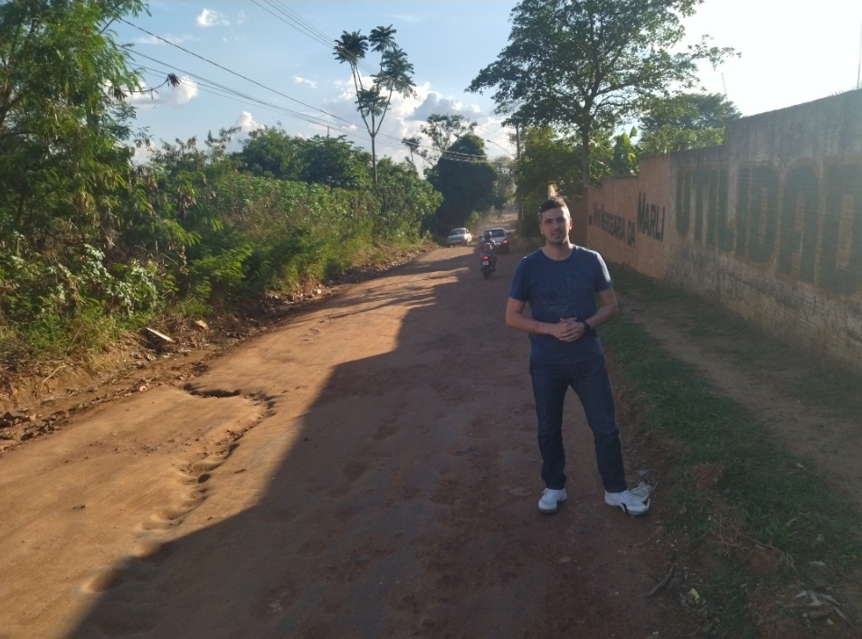 População aguarda asfaltamento de rua entre Jardim Luiza e o bairro São Domingos
