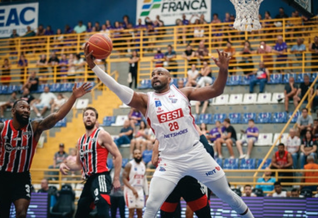 Mais um chocolate: Sesi Franca Basquete vence o São Paulo pelo NBB por 82 a 69