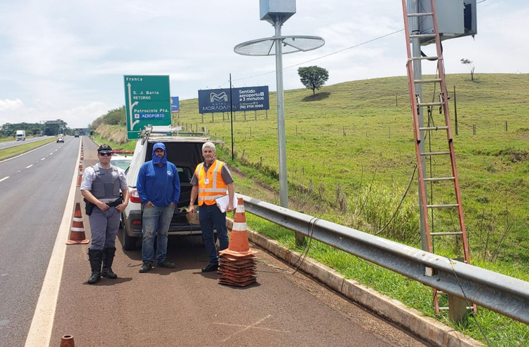 Verificado pelo IPEM, radar da Portinari, perto da Polícia Rodoviária, pode multar