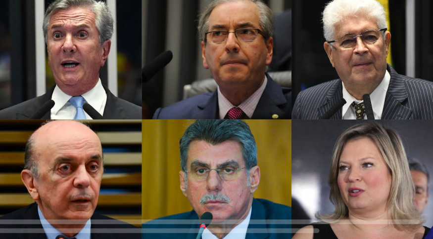 Collor, Cunha, Requião, Serra, Jucá, Joice: astros da política não eleitos em 2022