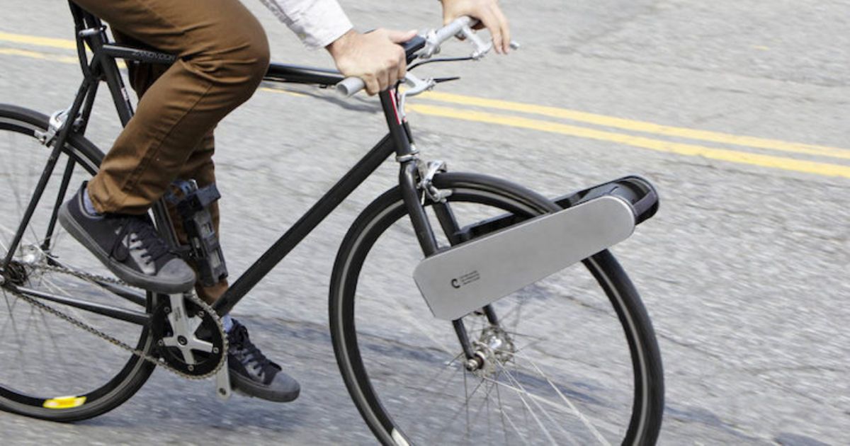 Um dispositivo simples que transforma qualquer bicicleta em uma bike elétrica