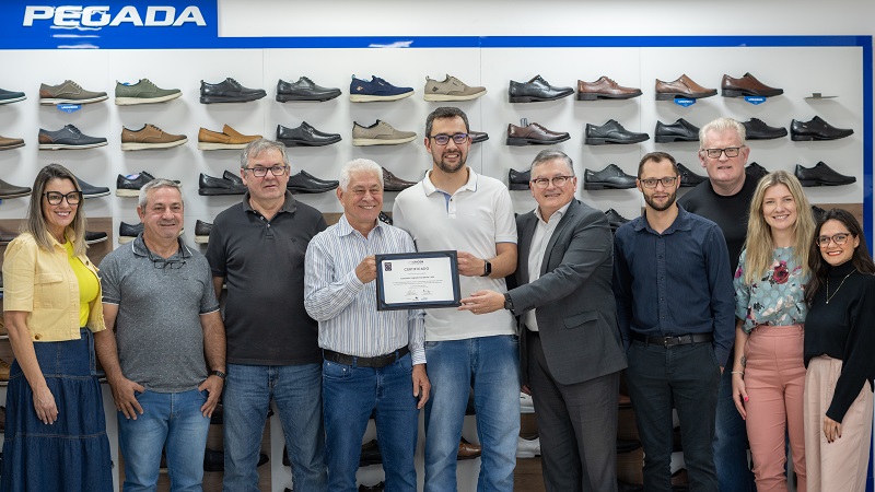 Calçados Pegada recebe certificação de Origem Sustentável da Abicalçados