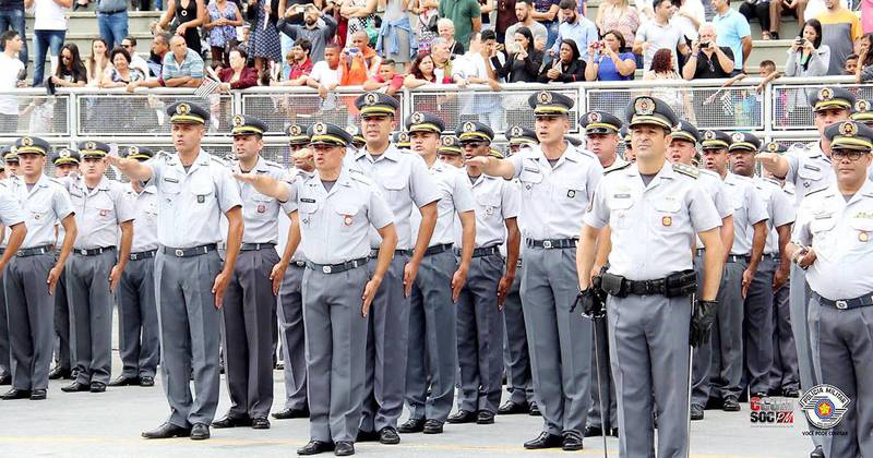 Publicado edital de concurso com 2,7 mil vagas para a Polícia Militar de São Paulo