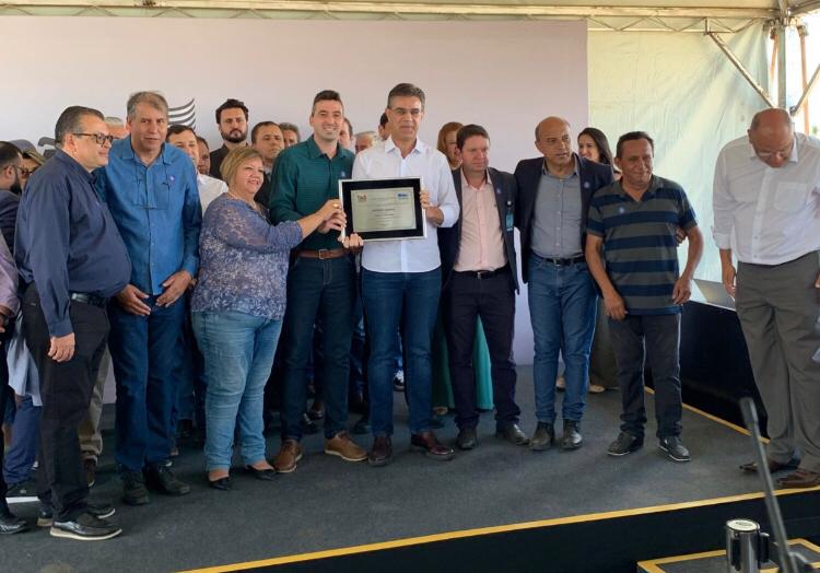 Governador Rodrigo Garcia veio a Franca iniciar a construção do Hospital Estadual