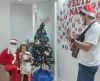 Numa tarde diferente, Hospital Regional de Franca recebe a visita do Papai Noel - Jornal da Franca