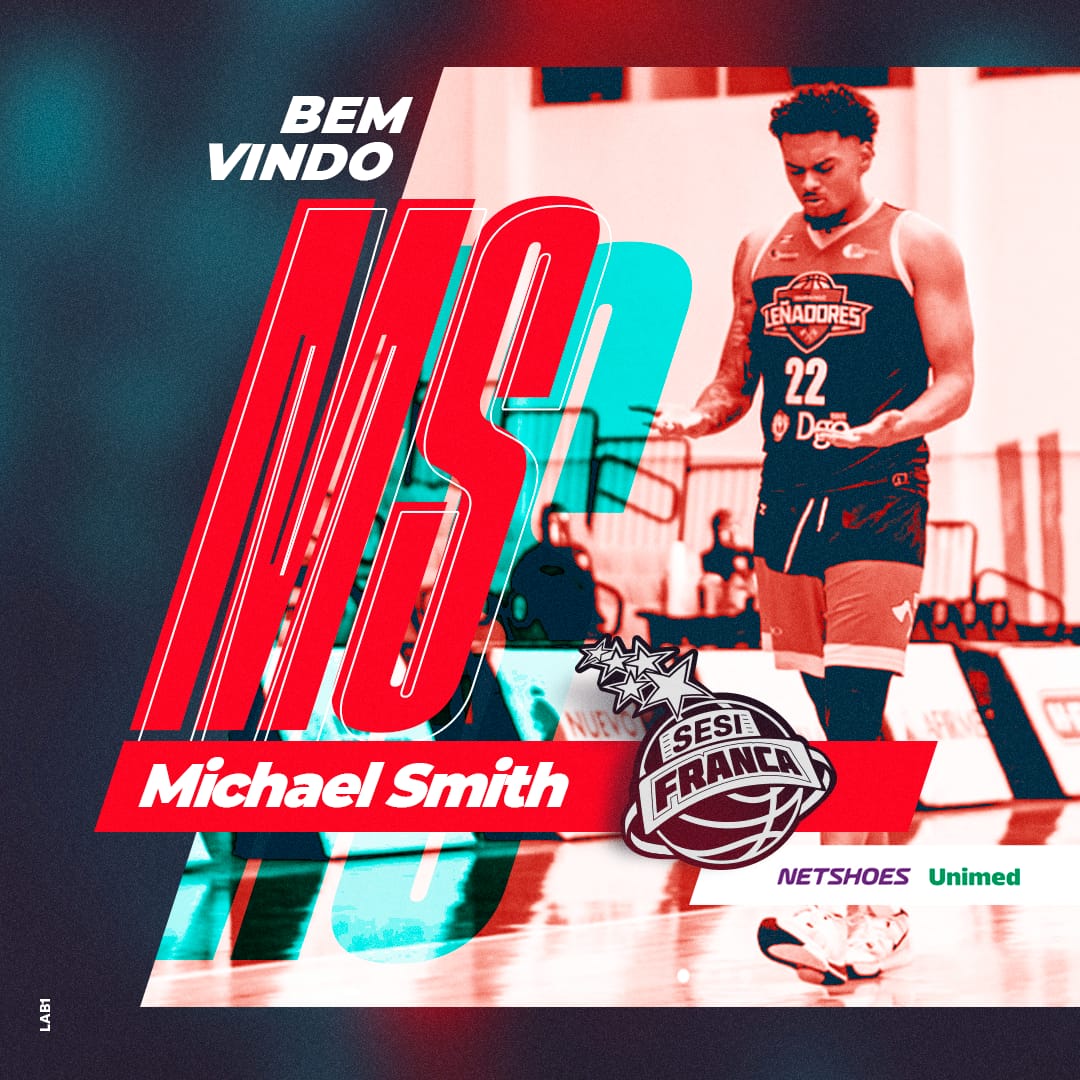 Norte-americano Mike Smith é o novo jogador do Sesi Franca Basquete