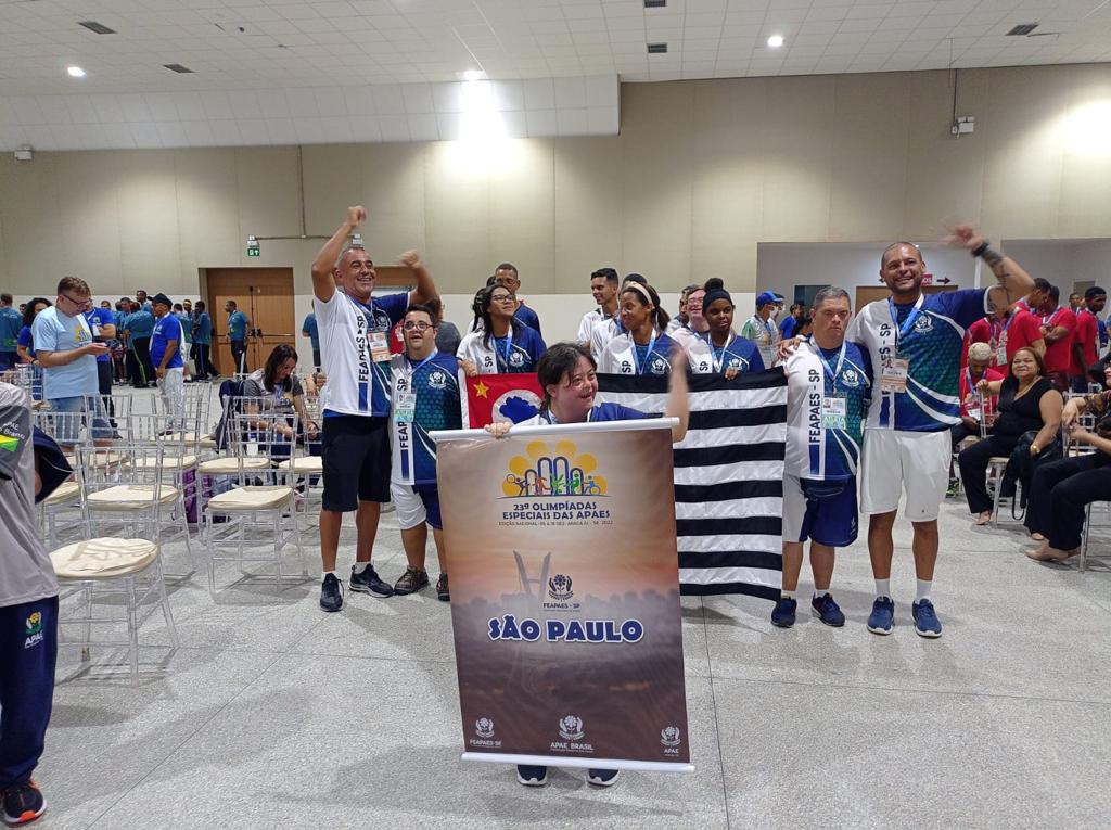 Franca marca presença em Olimpíadas de APAEs em Aracajú, no Sergipe
