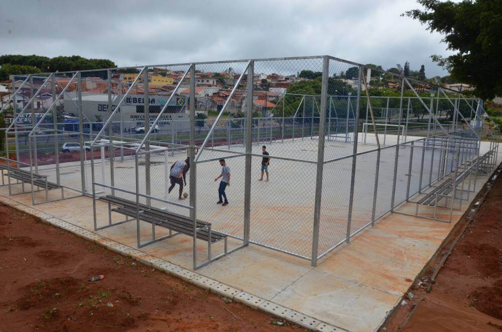 Em Franca, Areninha do Jardim Paulista chega à fase final de construção