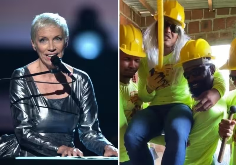 Annie Lennox elogia cover de ‘Sweet Dreams’ feito por pedreiros brasileiros