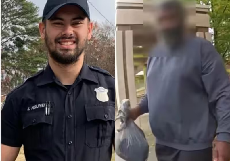 Em vez de prender sem-teto seminu, policial compra roupas novas para ele