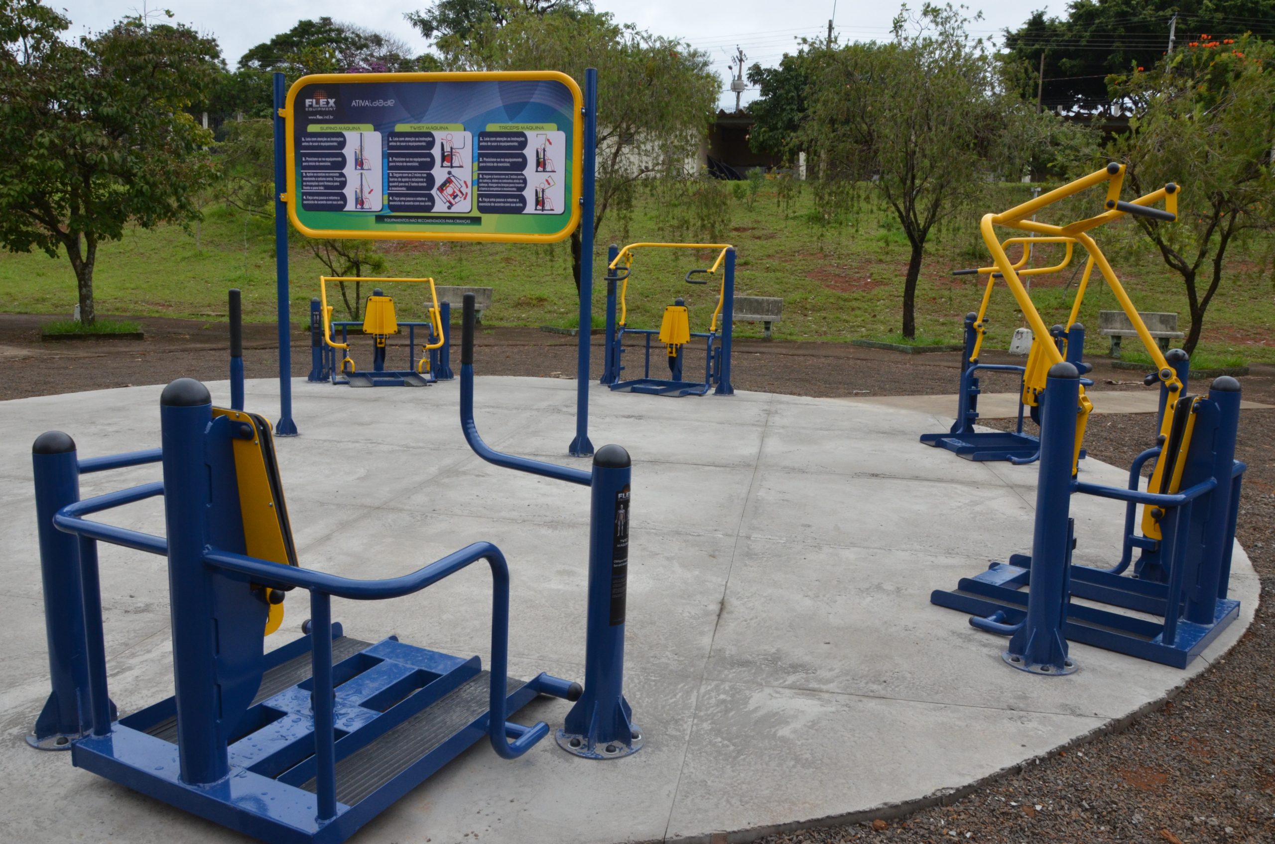Parque do Trabalhador, em Franca, ganha academia para Pessoas com Deficiência