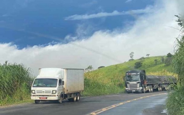 Trabalho foi concluído e Serra de Capetinga está liberada após desmoronamentos