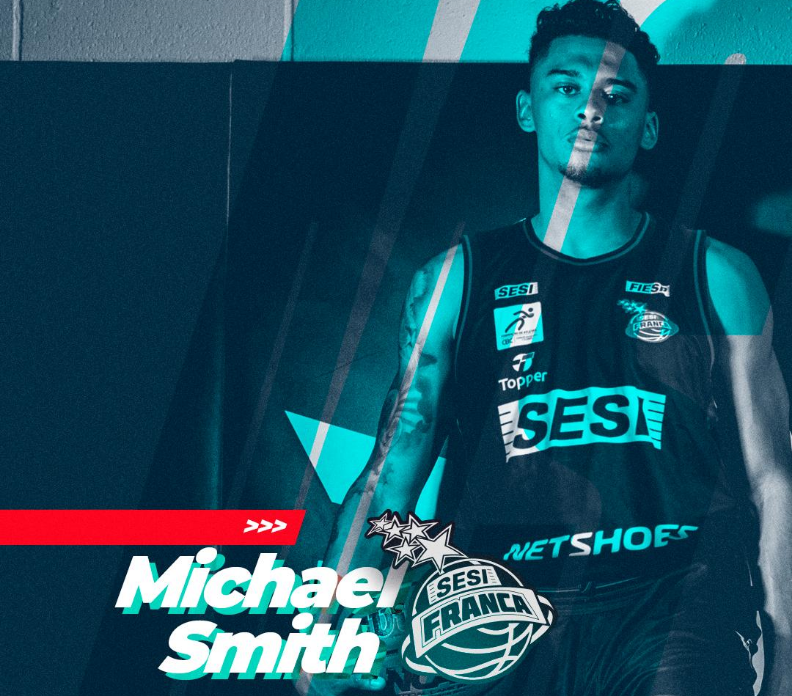 Norte-americano Mike Smith se apresenta ao Sesi Franca e estreia contra o Rio Claro