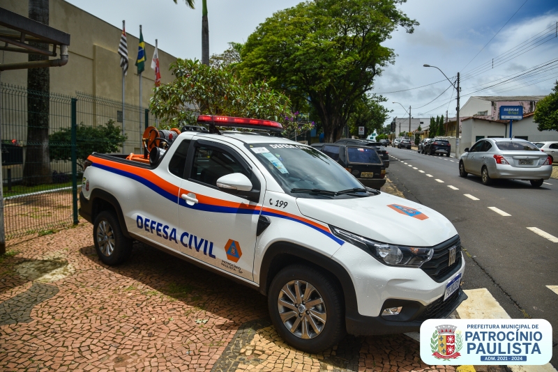 Pick-Up equipada para atuar na Defesa Civil aumenta segurança de Patrocínio Paulista