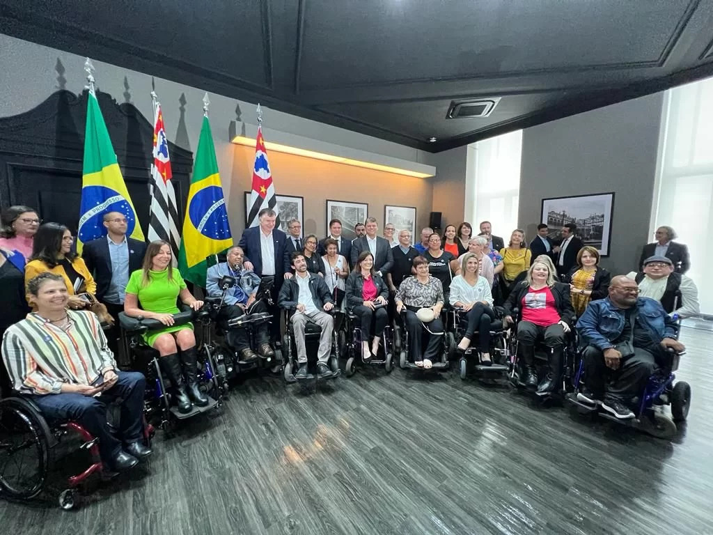 Governador de SP reforça compromisso com entidades das pessoas com deficiência