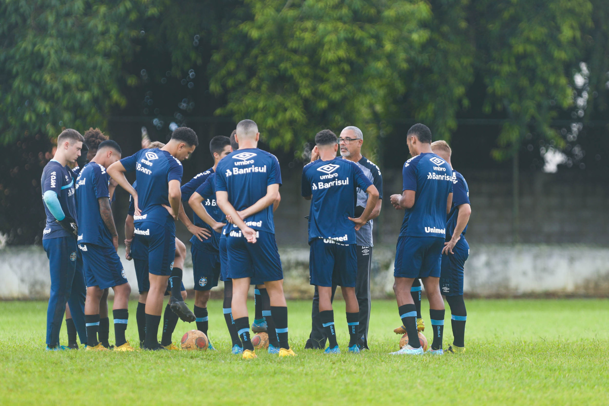 Grêmio faz último treino no Palmeirinha antes de enfrentar o Picos-PI pela Copinha