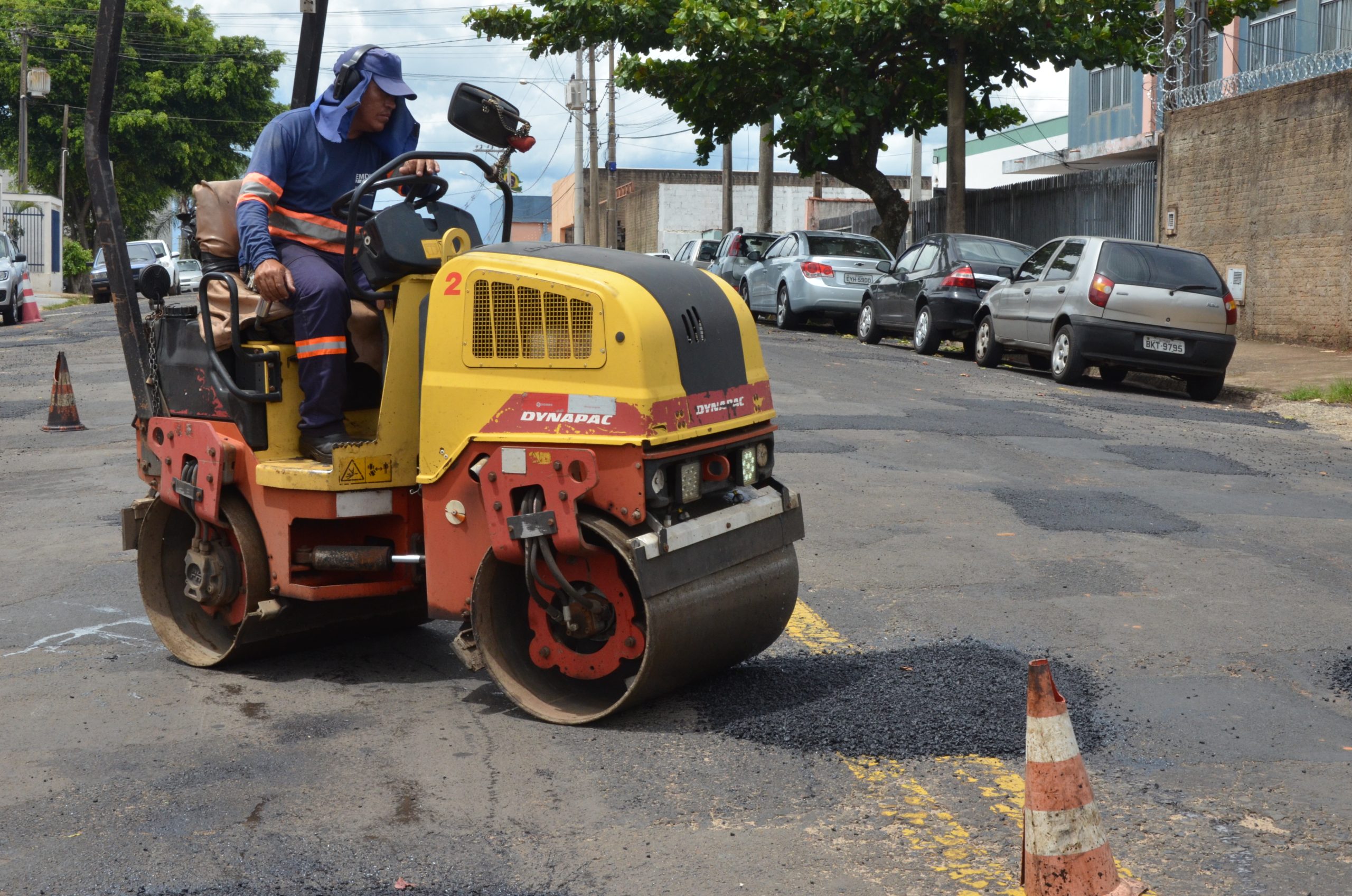 Apesar das chuvas, Operação Tapa-Buracos é intensificada em Franca