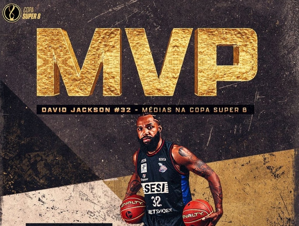 Além de ganhar o bi da Copa Super Oito, DJ é escolhido o melhor jogador do torneio
